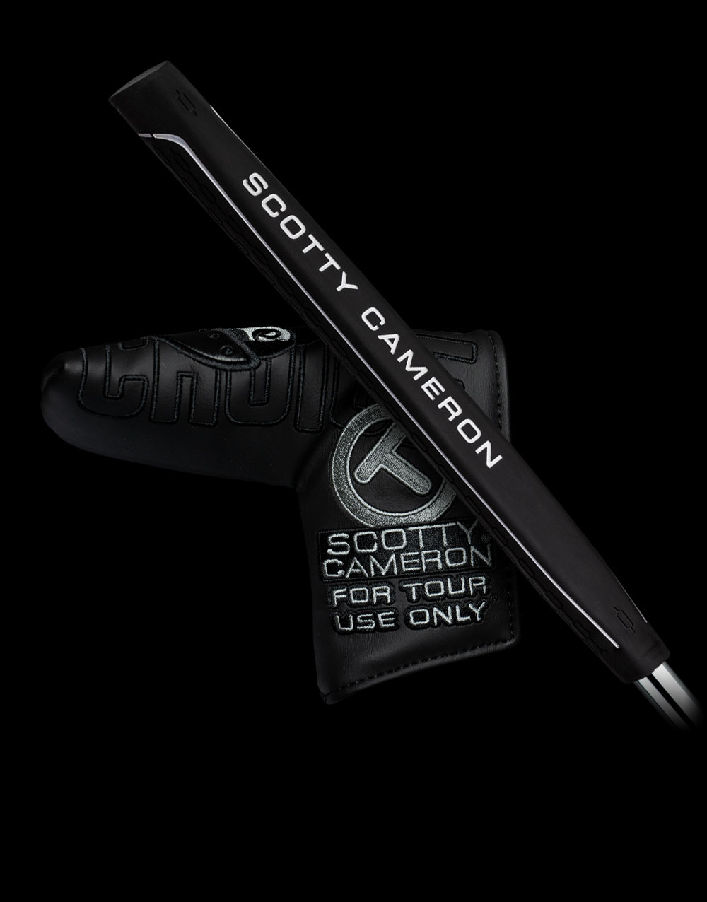 Custom Scotty Cameron Super Select Newport 2 – Armure Noire, Grip Scotty, HC (neuf)